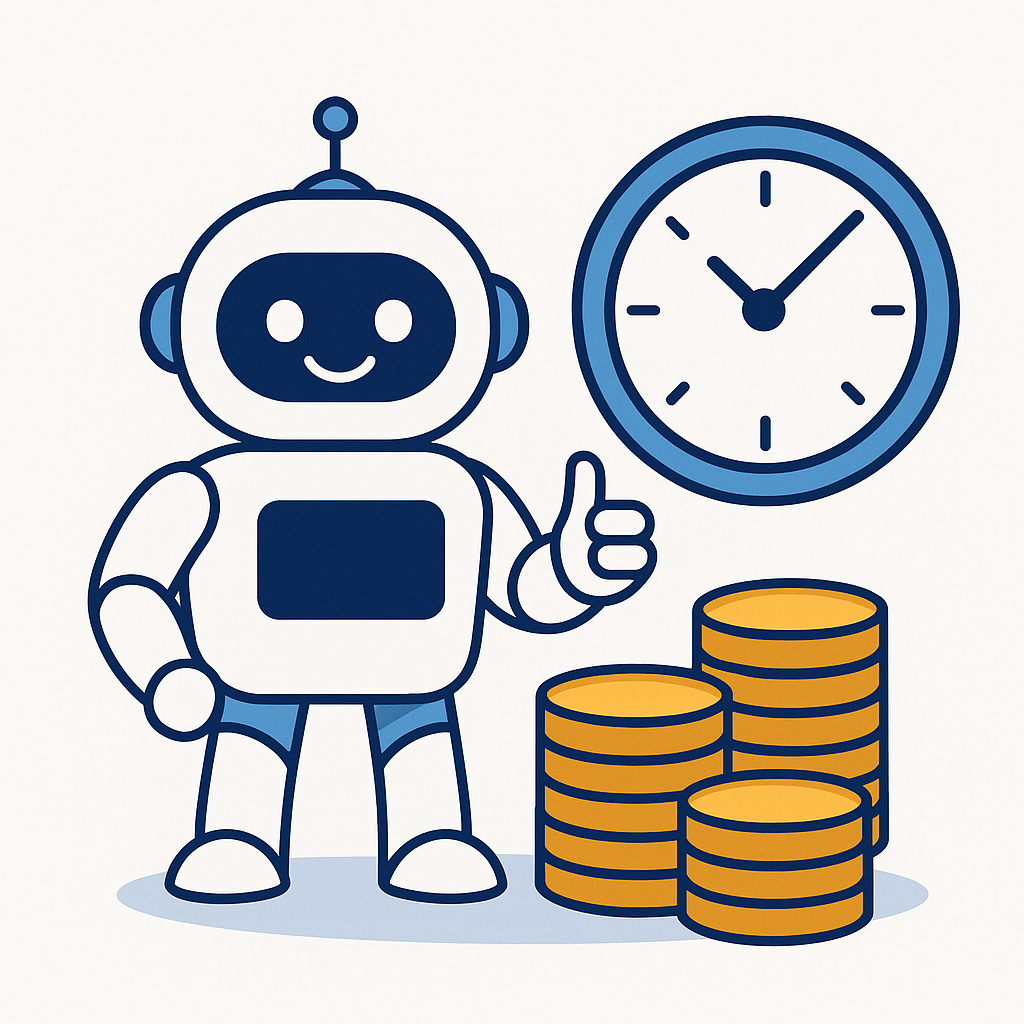 ROI and time savings illustration